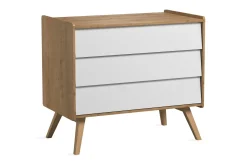 VOX Kommode Barnerom|Skap Barnerom-Vintage Kommode Tre / Natur / Hvit Hvit,Tre/Natur