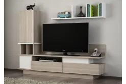 Vintalle TV-benk med Skjult Oppbevaring