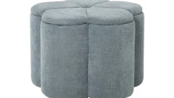 Sittemøbler Med Oppbevaring-Viresta sittepuff med oppbevaring 60 cm Blå