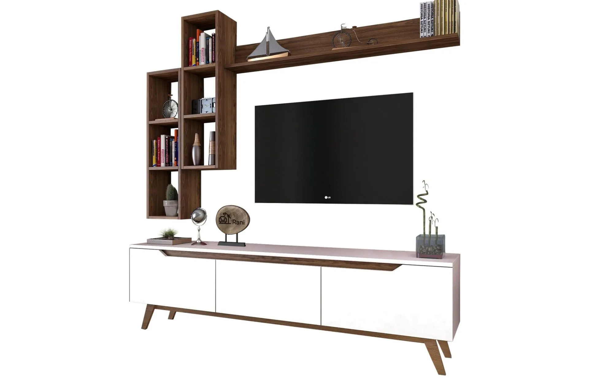 Basic Home Virkesbo TV-Møbelsett 180 cm