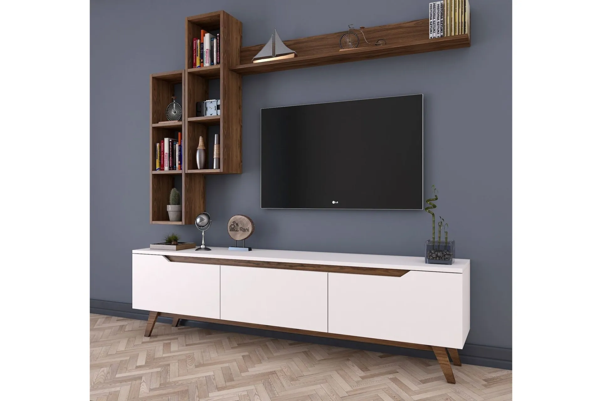 Basic Home Virkesbo TV-Møbelsett 180 cm