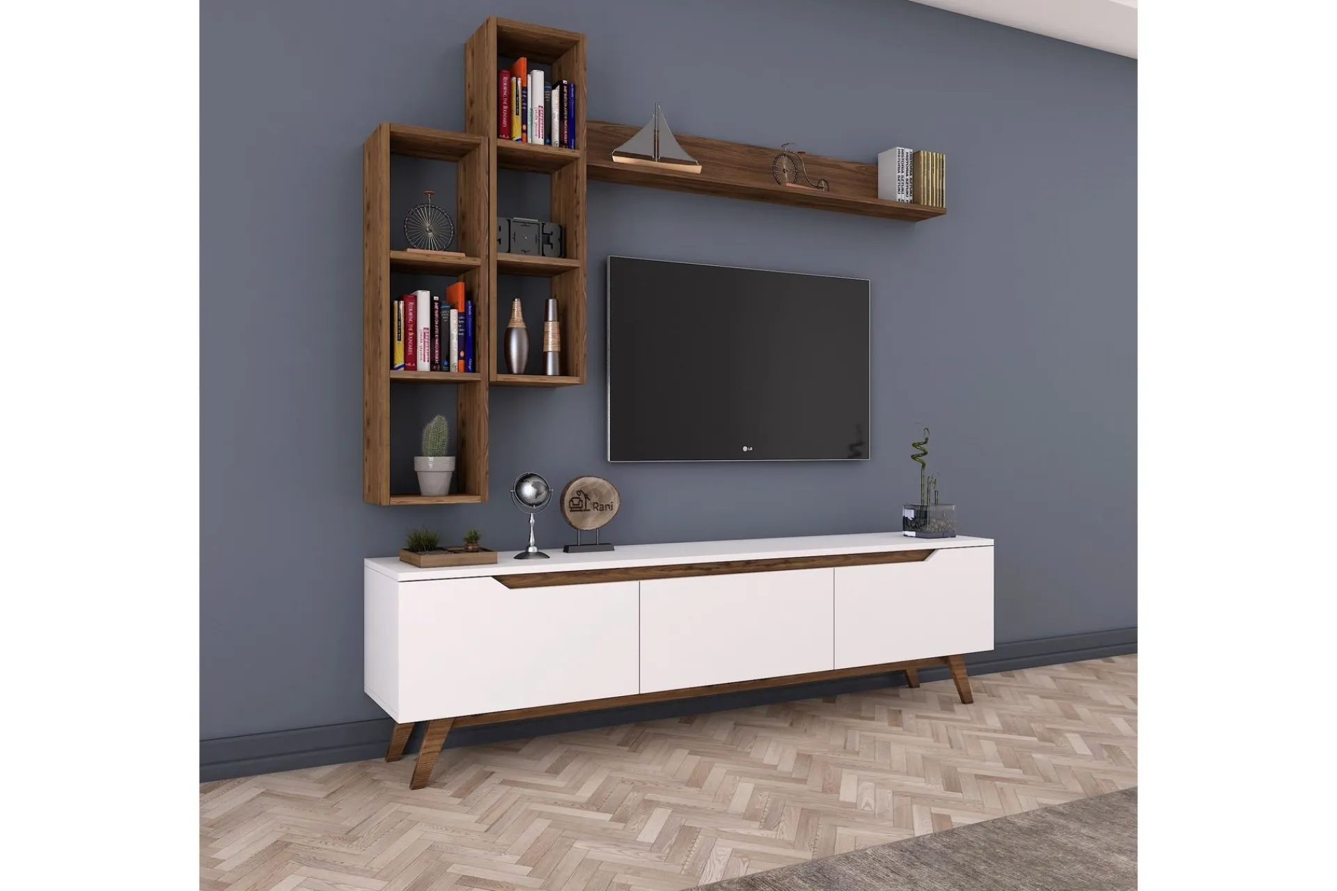 Basic Home Virkesbo TV-Møbelsett 180 cm