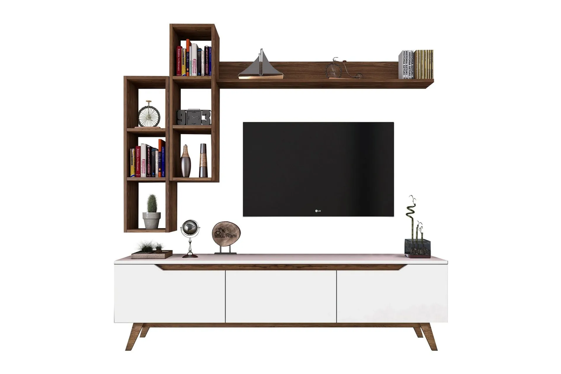 Basic Home Virkesbo TV-Møbelsett 180 cm