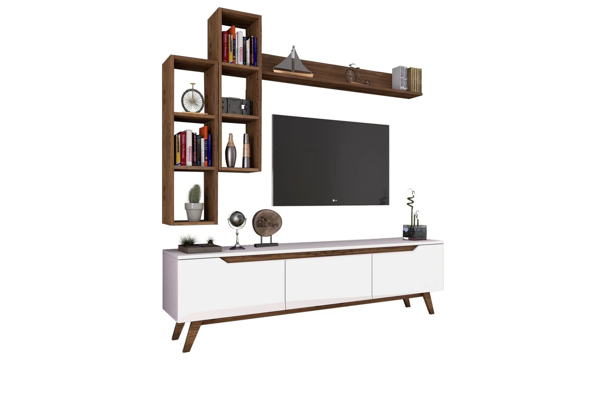 Basic Home Virkesbo TV-Møbelsett 180 cm