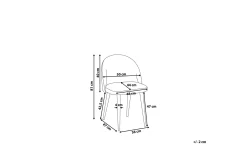 Visalia Stol 2-pk