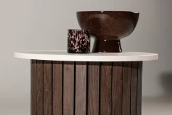 VIND Avlastningsbord-Visingsö Sidebord 52 cm Beige