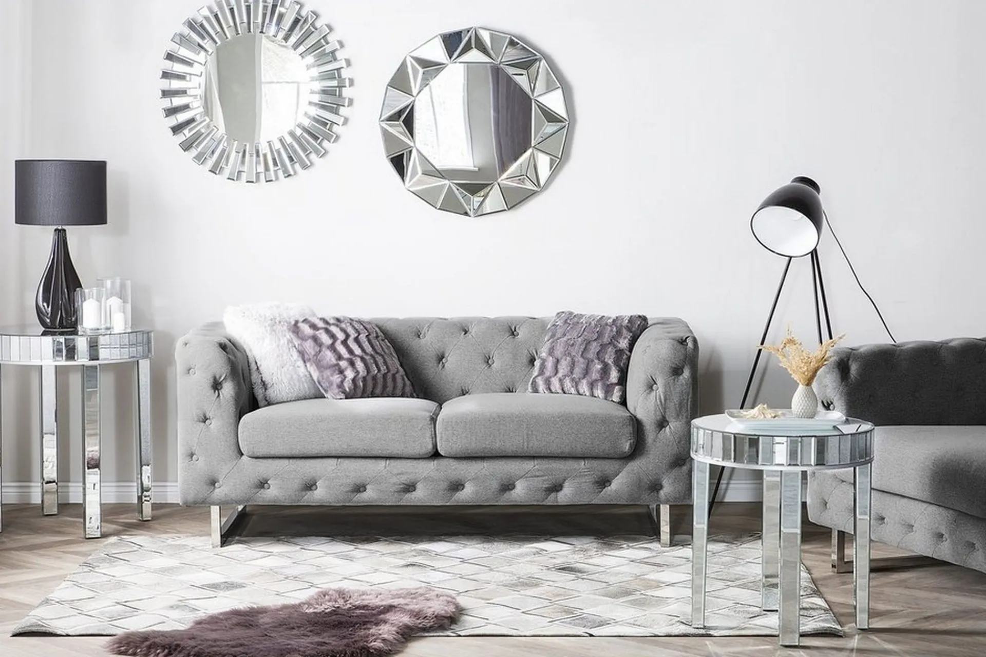 2 Seter Sofa-Vissland Sofa 2-4-seter Grey