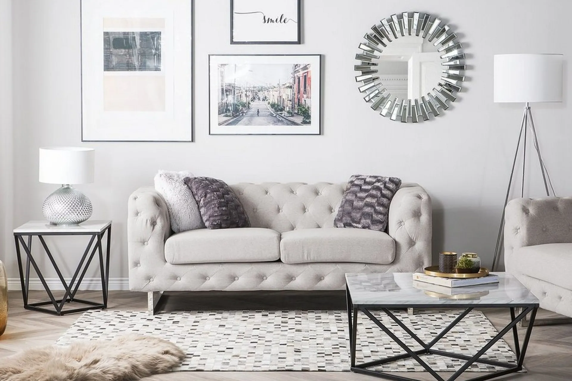 2 Seter Sofa-Vissland Sofa 2-Seter Beige