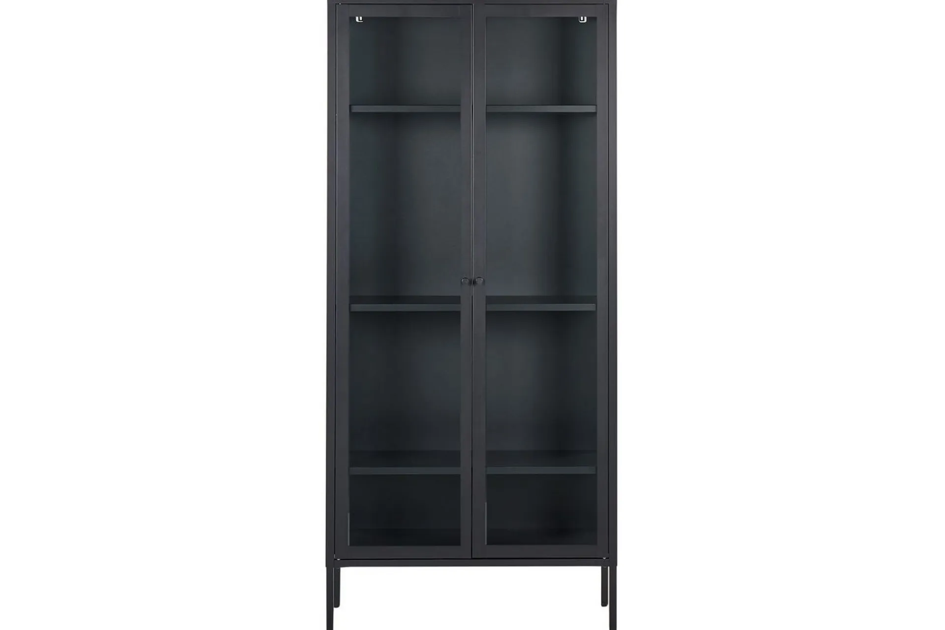 Gangbord|Avlastningsbord-Vitrine Harty Svart