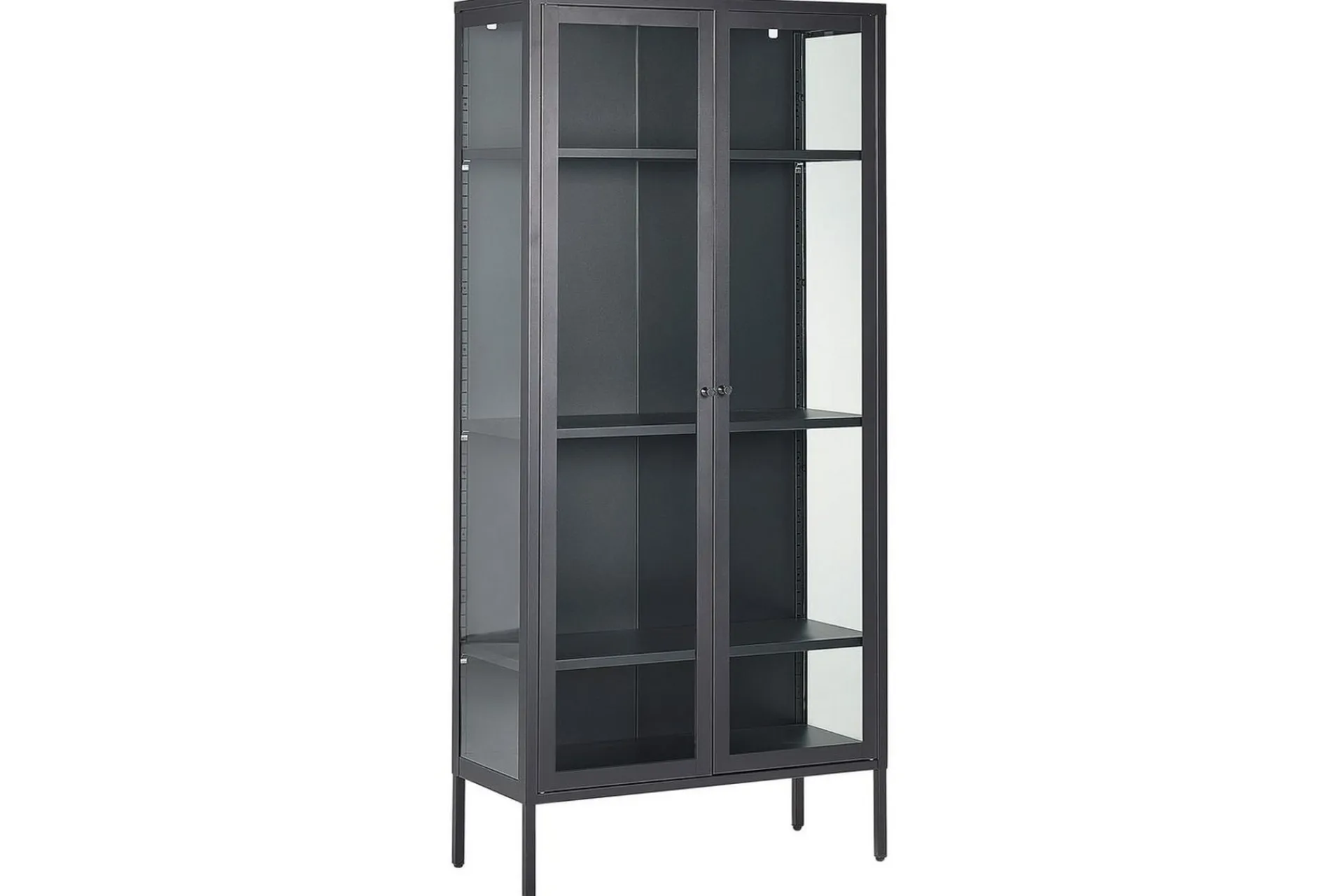 Gangbord|Avlastningsbord-Vitrine Harty Svart