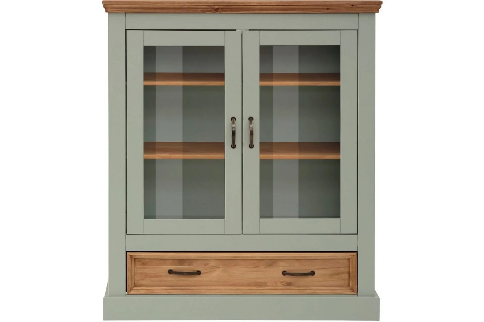 Loft24 Vitrine Selma Salvie/Beis/Voks
