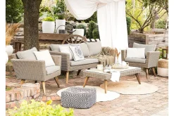 Veranda & Terrasse|Loungesett-Vittoria Loungegruppe Tre/Natur