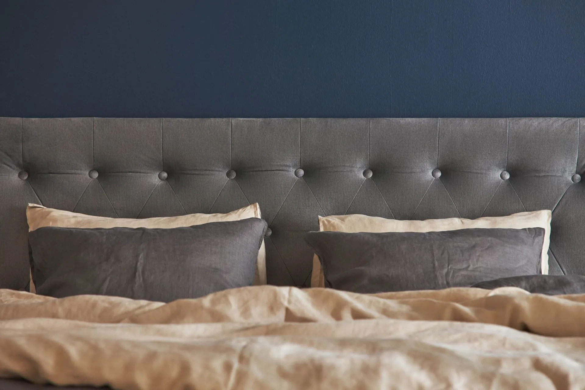 Sengetilbehør & Sengegavl-Wall Sengegavl 181x61 cm Grey