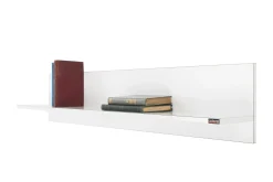 Vegghylle-Wall Shelf høyglans Hvit
