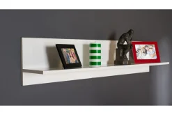 Vegghylle-Wall Shelf høyglans Hvit