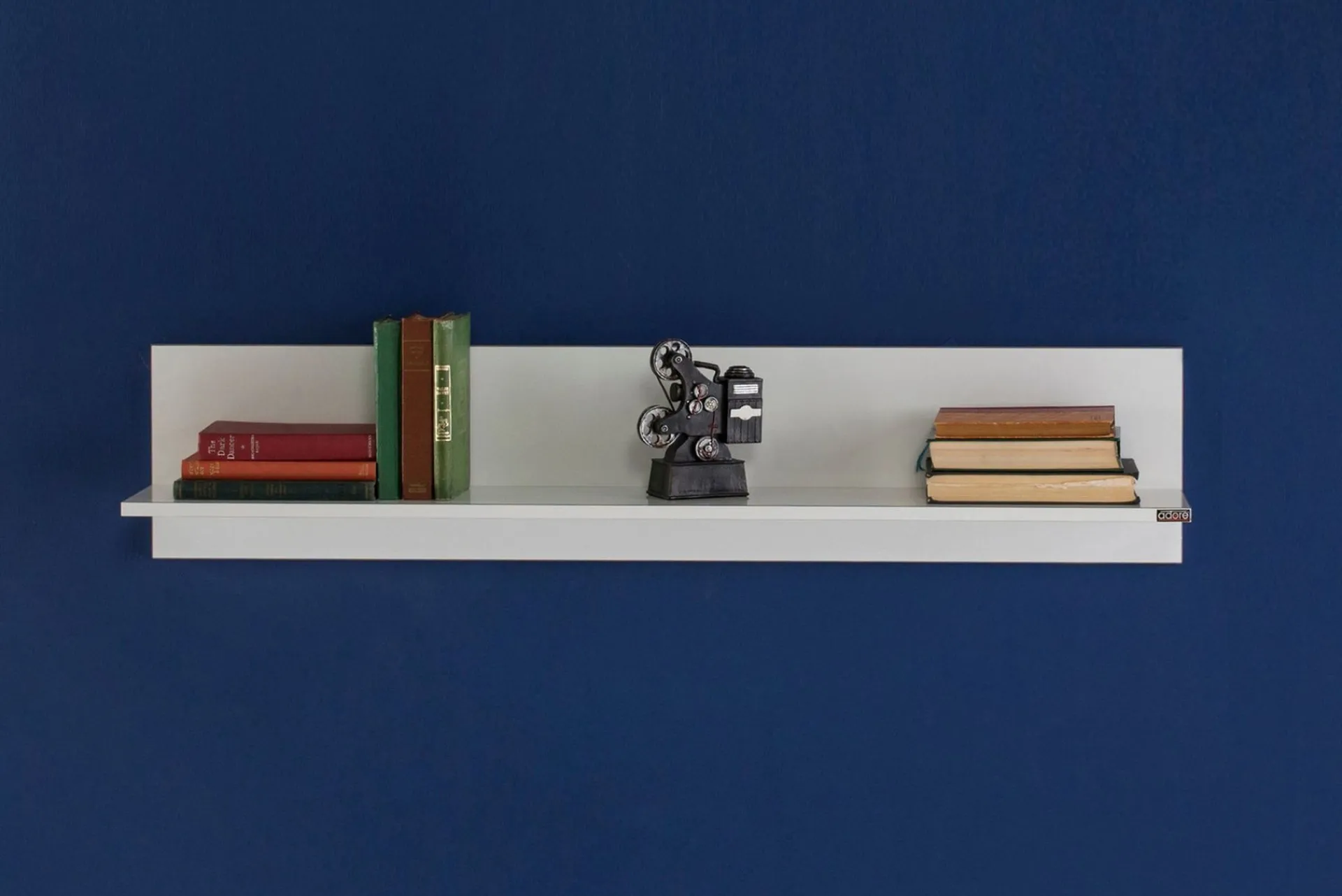 Vegghylle-Wall Shelf høyglans Hvit