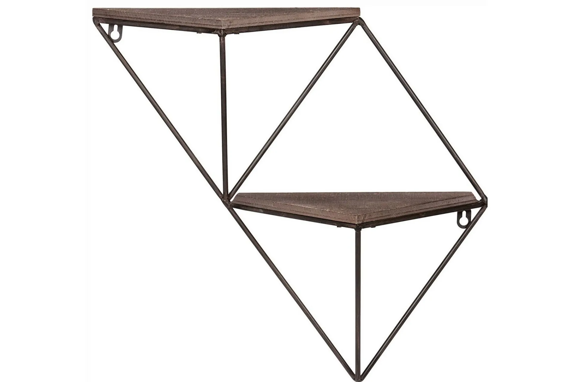 Vegghylle-Wall Shelf Valnøtt|Svart Valnöt,Svart