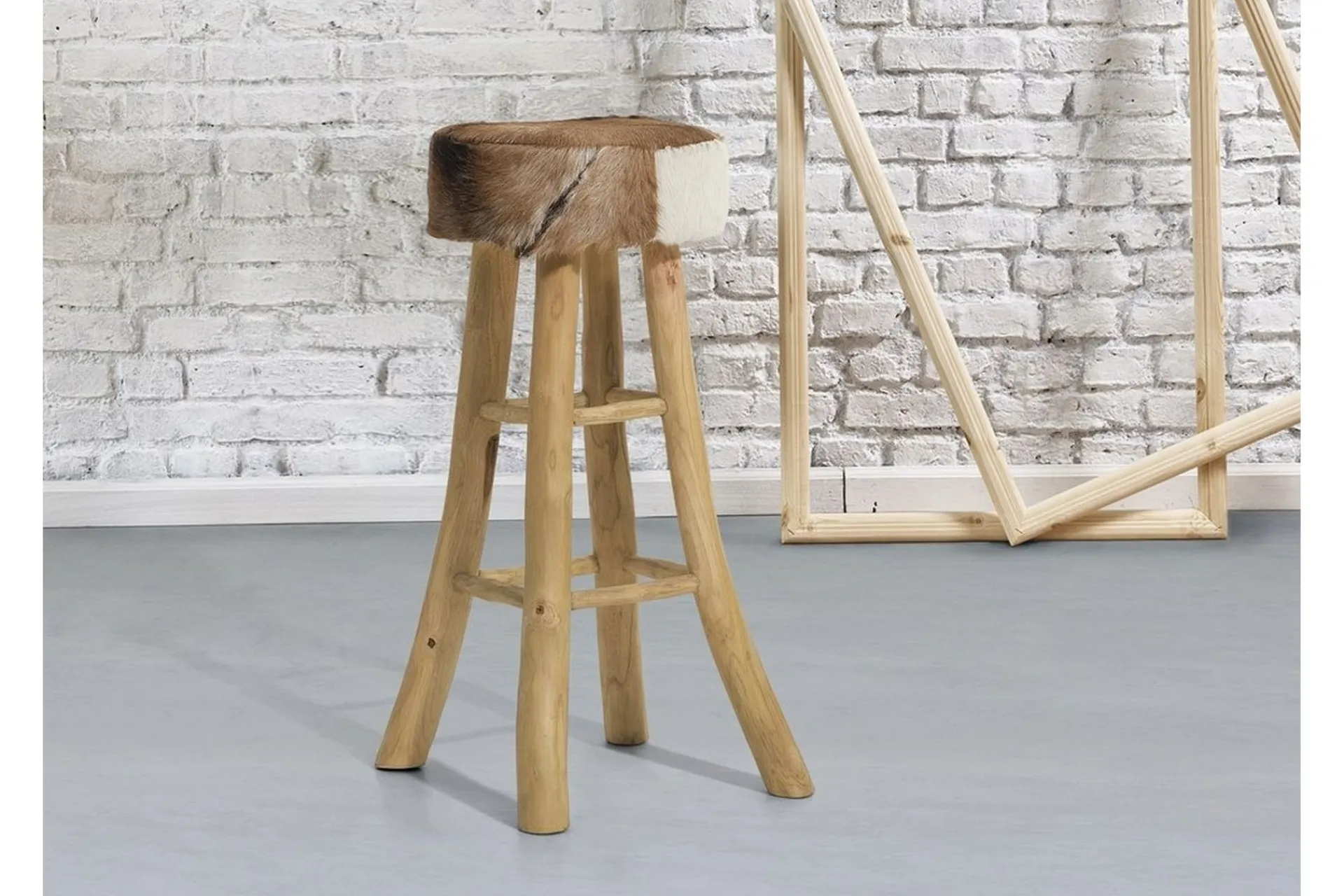 Barmøbler|Barstoler-Walton Barstol 40 cm Tre/Natur
