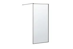 Baderom-Waspam Dusjskjerm 100x190 cm Transparent