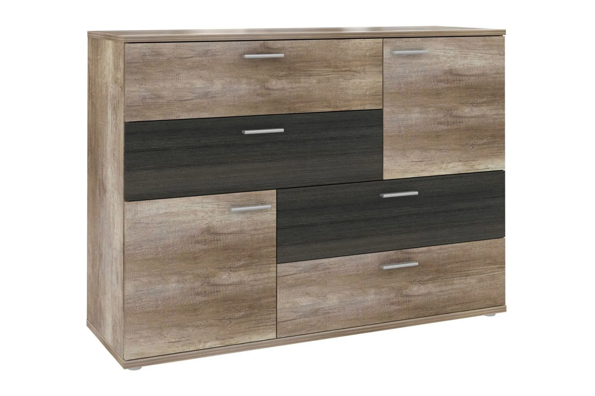 Kommode|Gangoppbevaring-Waunifor Kommode 125 cm Brun