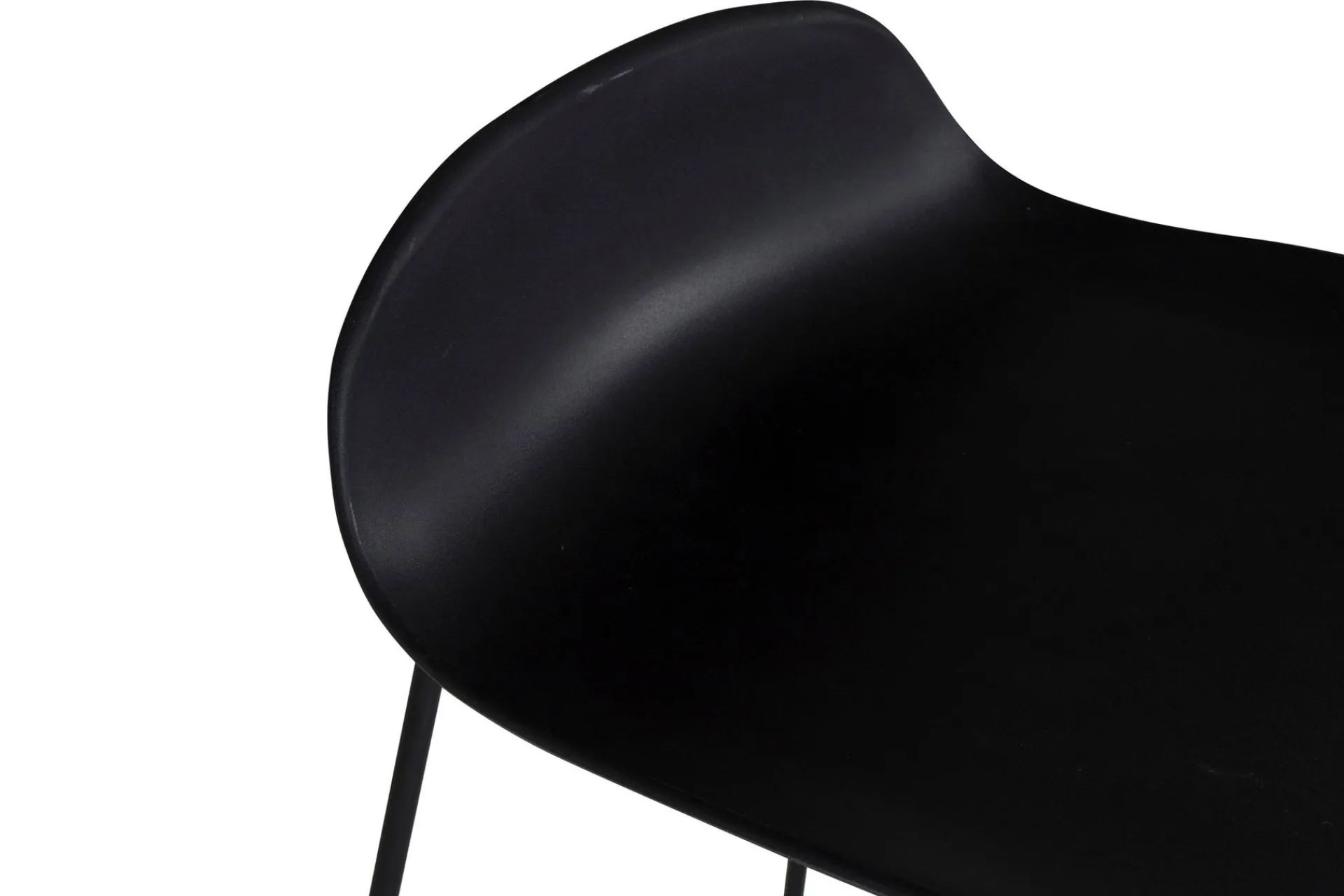 Venture Home Barmøbler|Barstoler-Wave Barstol Svart