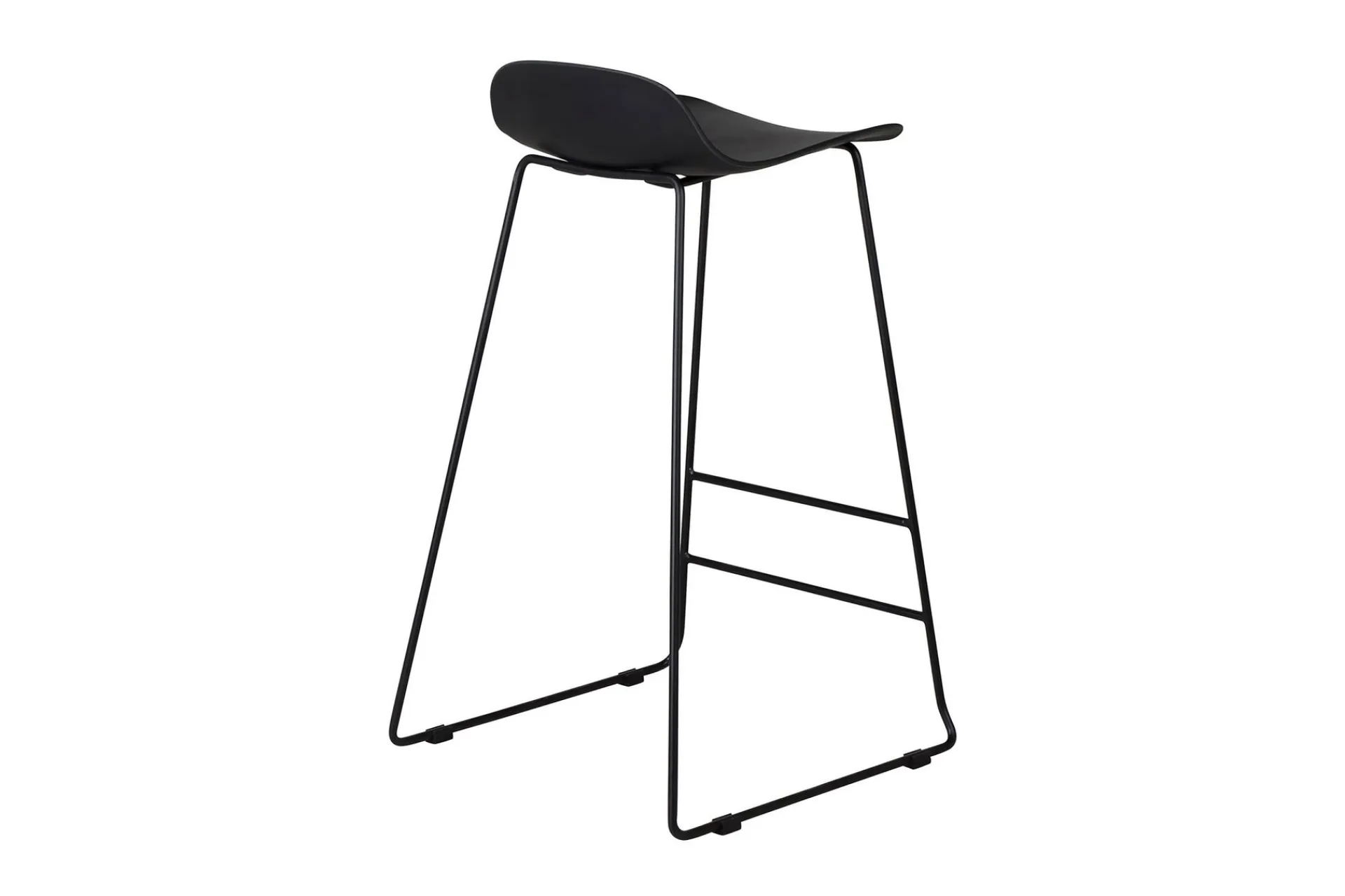 Venture Home Barmøbler|Barstoler-Wave Barstol Svart