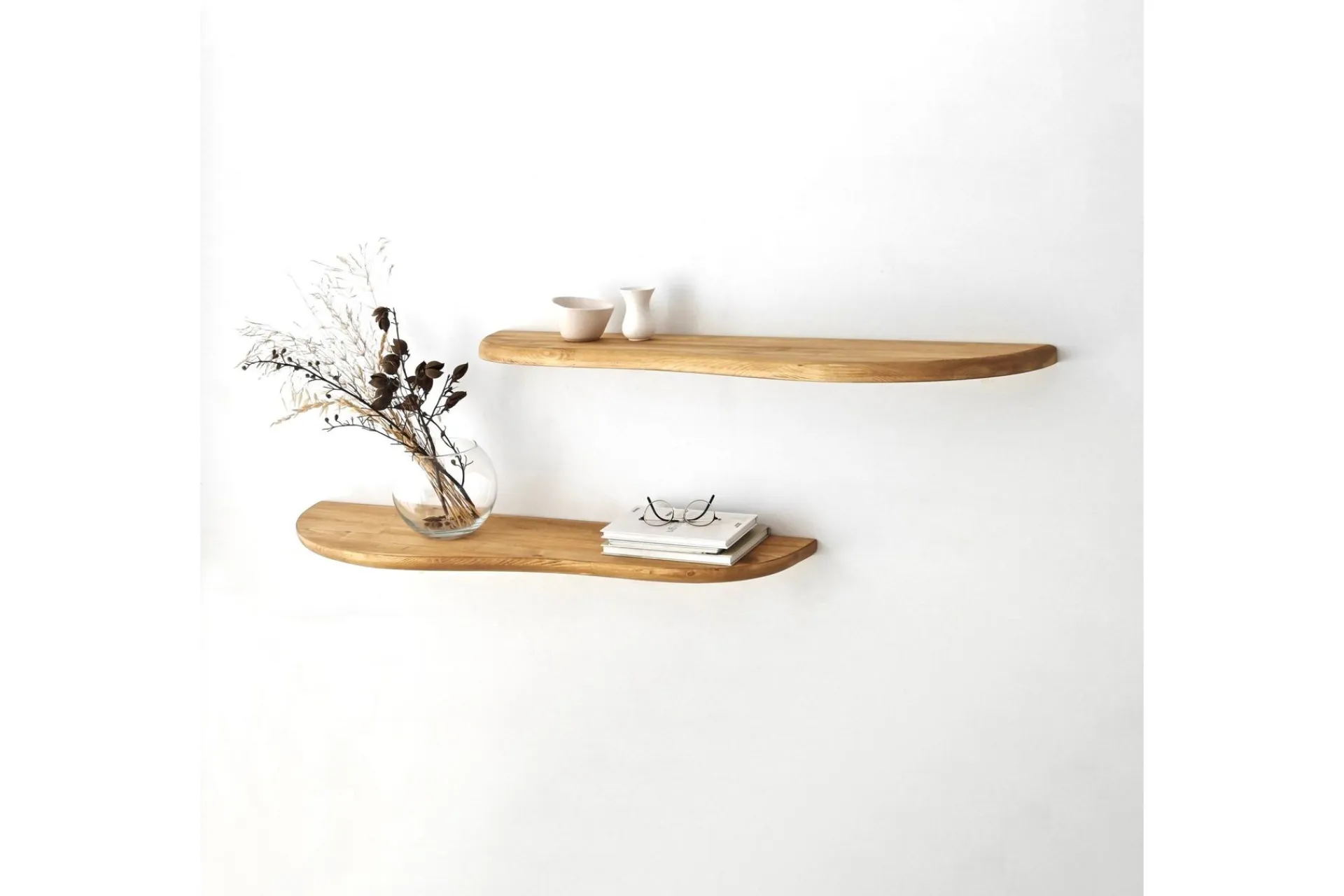 Vegghylle-Wavy Vegghylle 100 cm Eik