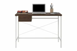 Novogratz Webster Skrivebord 107 cm med Oppbevaringsskuff Valnøtts