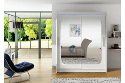 Garderober & Garderobesystem-Westa Garderob 150x58x200 cm Hvit