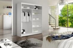 Garderober & Garderobesystem-Westa Garderob 150x58x200 cm Hvit