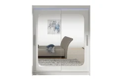 Garderober & Garderobesystem-Westa Garderob 150x58x200 cm Hvit