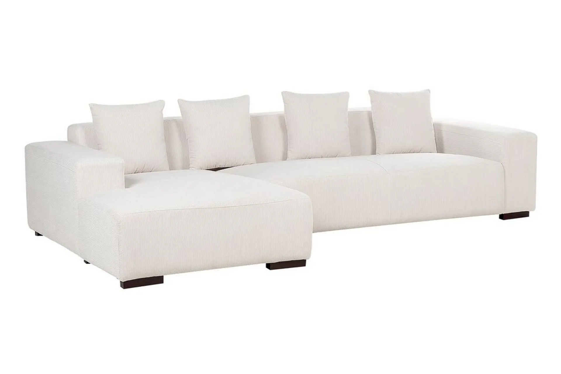 Hjørnesofa-Westerfeld Hjørnesofa 4-seter Hvit