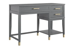 CosmoLiving Westerleigh Hev- og Senkbart Skrivebord 116 cm med Skuffer G