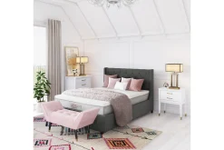 CosmoLiving Kommode|Entrekommode-Westerleigh Kommode 76x50 cm Hvit