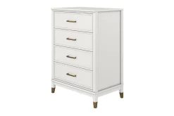 CosmoLiving Kommode|Entrekommode-Westerleigh Kommode 76x50 cm Hvit