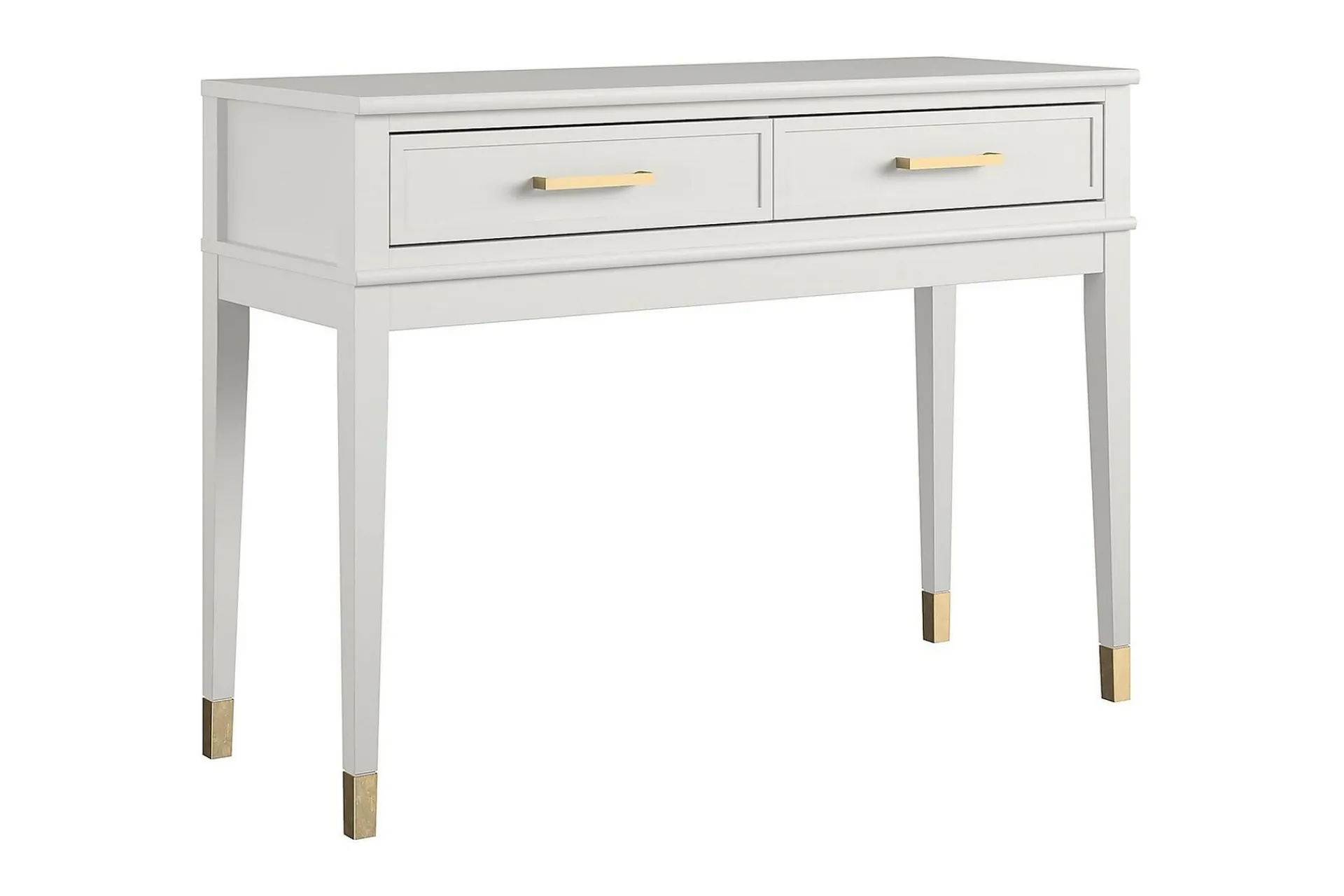 CosmoLiving Gangbord|Avlastningsbord-Westerleigh Konsollbord 105 cm Hvit