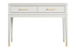 CosmoLiving Gangbord|Avlastningsbord-Westerleigh Konsollbord 105 cm Hvit