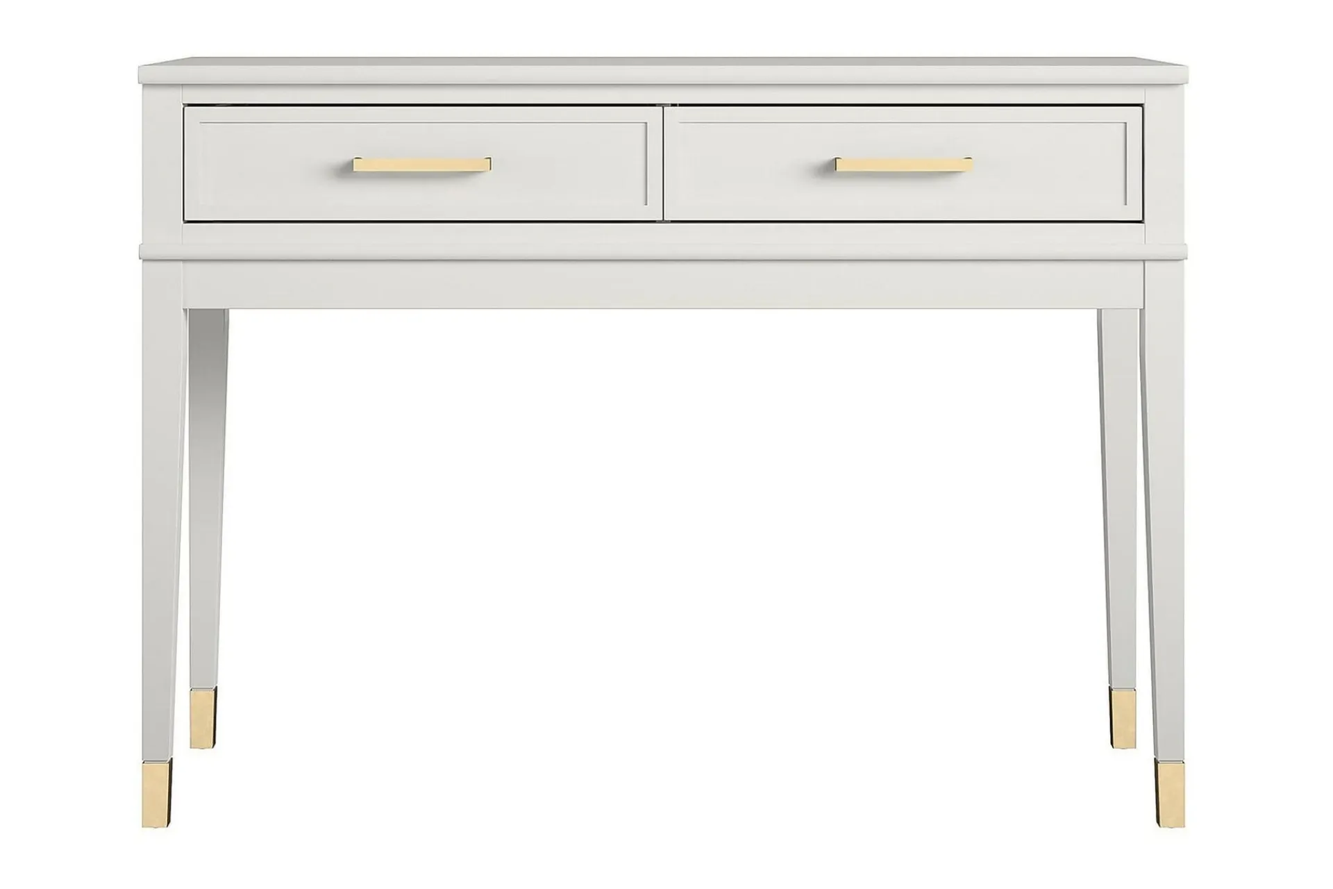 CosmoLiving Gangbord|Avlastningsbord-Westerleigh Konsollbord 105 cm Hvit