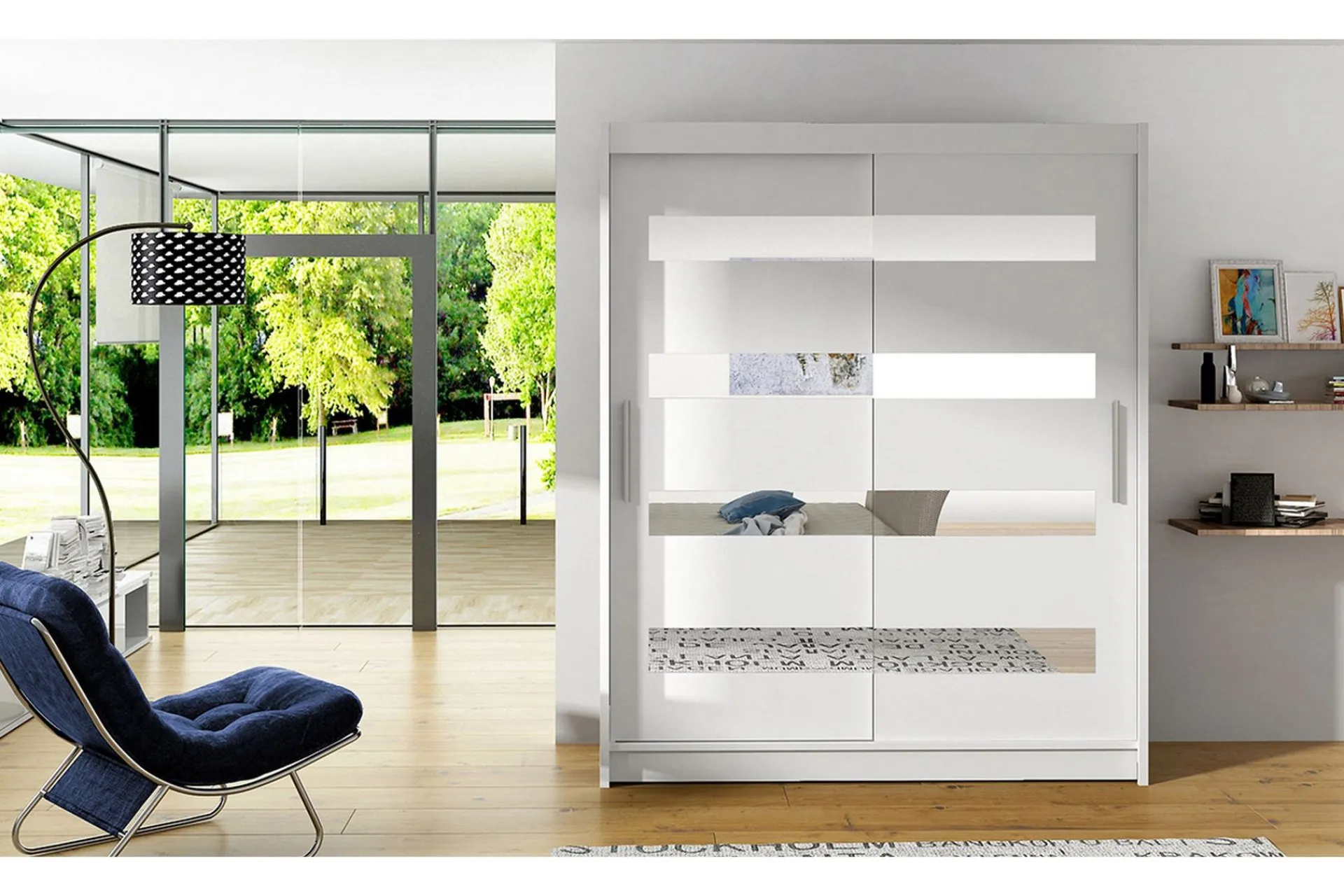 West Garderobe 150x58x200 cm
