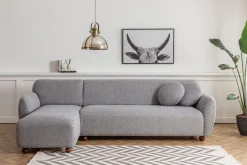 Hjørnesofa-Whitecliffs Divansofa 3-seters Grey