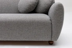 Hjørnesofa-Whitecliffs Divansofa 3-seters Grey
