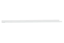 Bokhylle-White Shelf Bildehylle MDF 150 cm Hvit