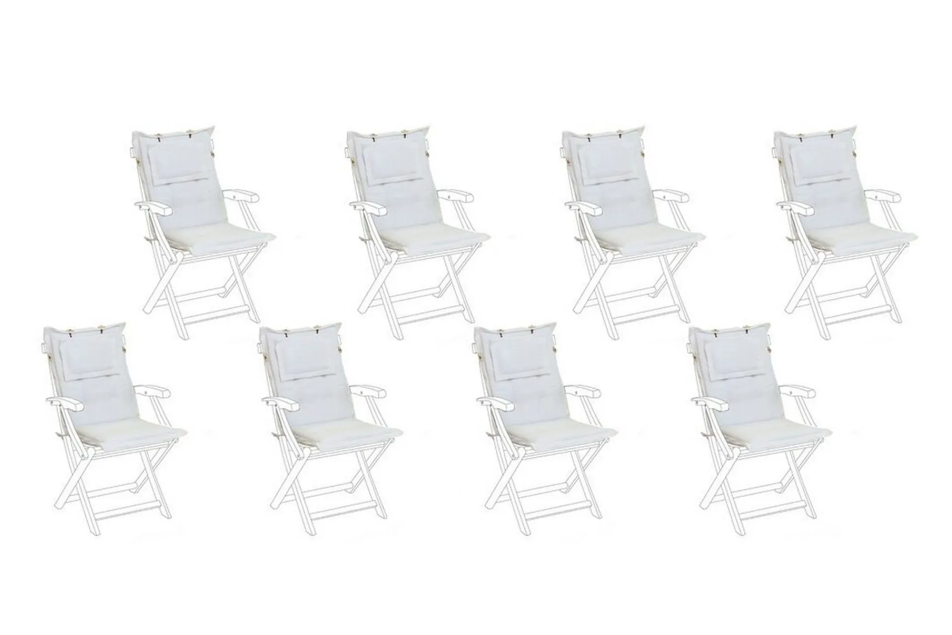Wilhelmina Pute til Hagestol 8-pk