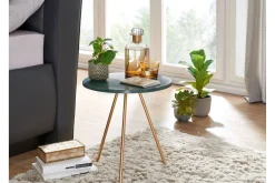 Wohnling Avlastningsbord-Wilhem Sidebord 38 cm Rund Grønn