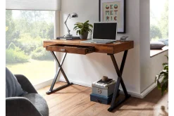 Wohnling Kontorbord-Wilhem Skrivebord 120 cm Rektangulær Natur