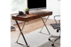 Wohnling Kontorbord-Wilhem Skrivebord 120 cm Rektangulær Natur