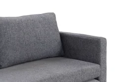 Basic Home Sovesofaer-Willhelm Liten Sovesofa 2-seters 160 cm bred Lysegrå