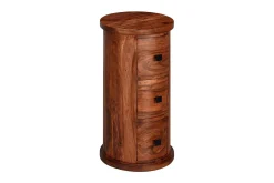 Wohnling Sideboard & Skjenker-Willowdale Sideboard 35 cm 3 Skuffer Rundt Brun