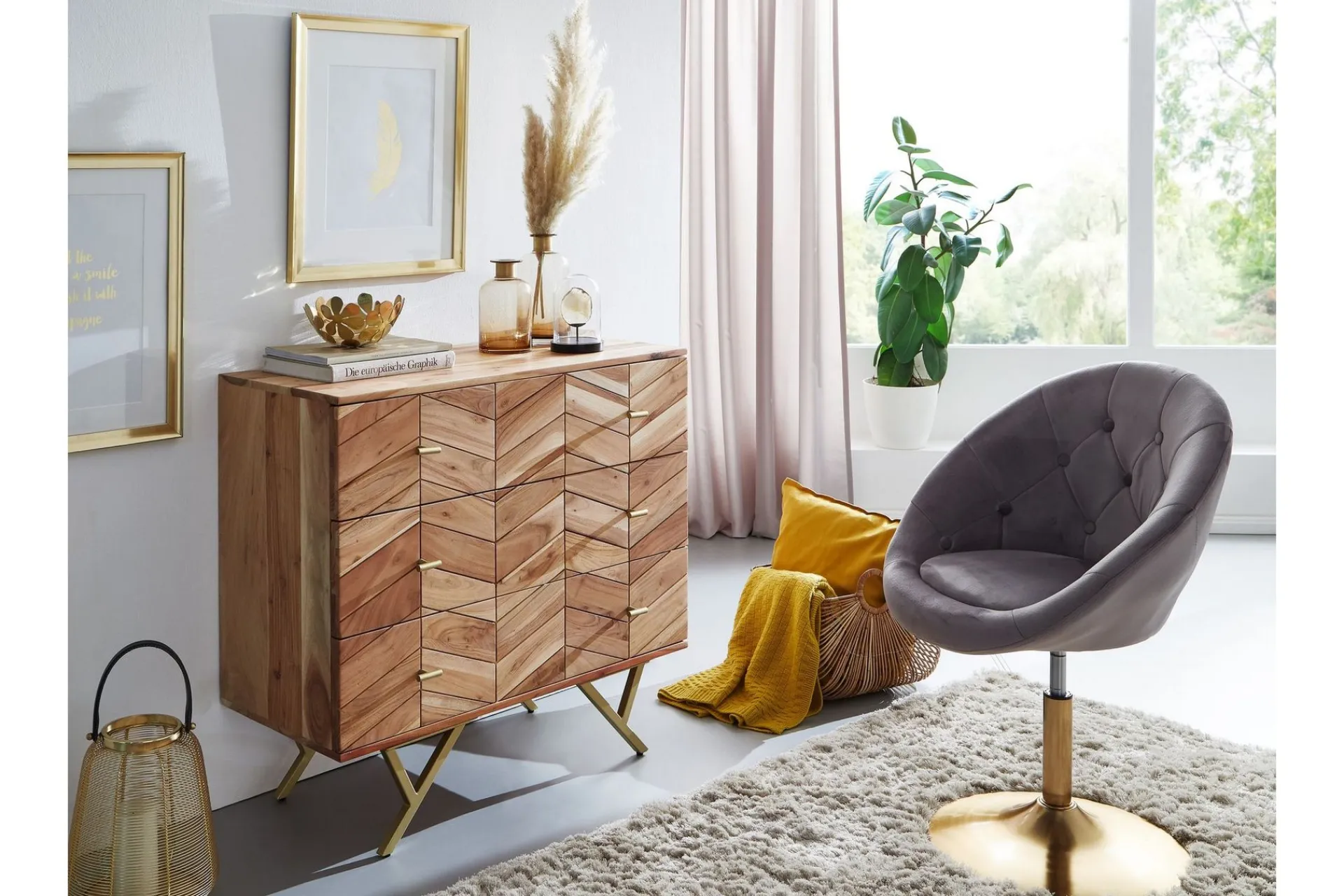 Wohnling Willowdale Sideboard 90x40 cm