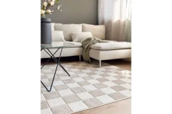 KM Home Wiltonteppe Hawaii Chess 240x340 cm, Lin, Linne